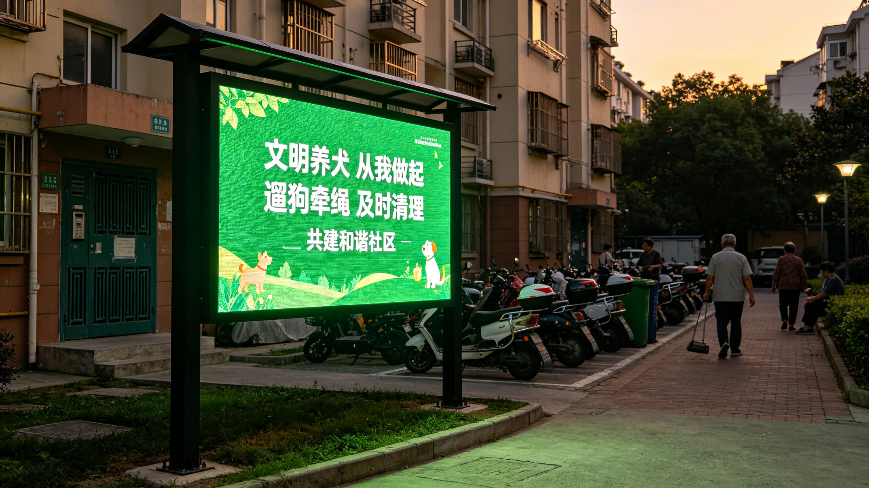 社区LED屏解决方案